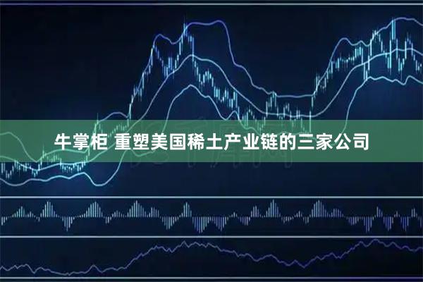 牛掌柜 重塑美国稀土产业链的三家公司