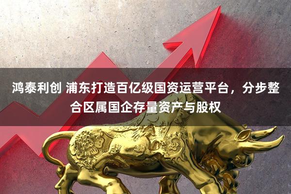 鸿泰利创 浦东打造百亿级国资运营平台，分步整合区属国企存量资产与股权